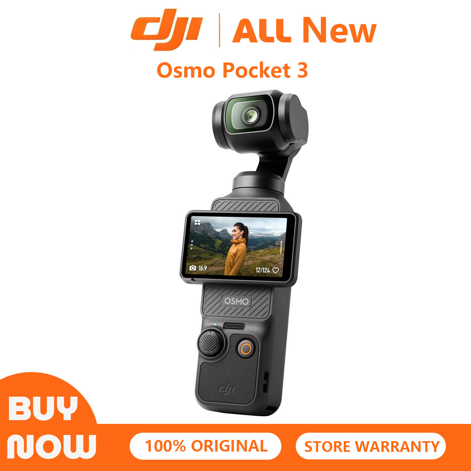 Action Camera 4K - DJI Osmo Pocket 3 Vlogging Camera