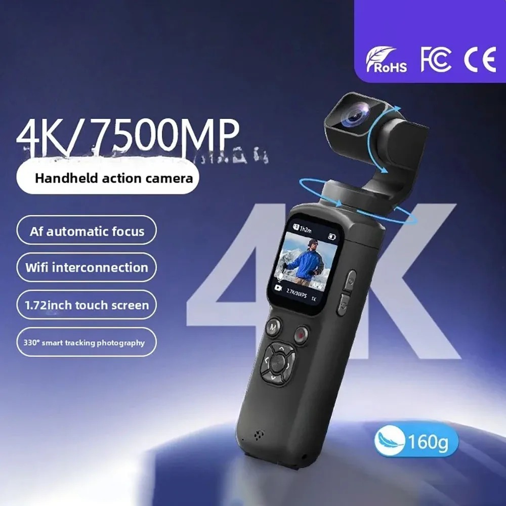 Action Camera 4K - 4K HJD05 Pocket 3 Camera with