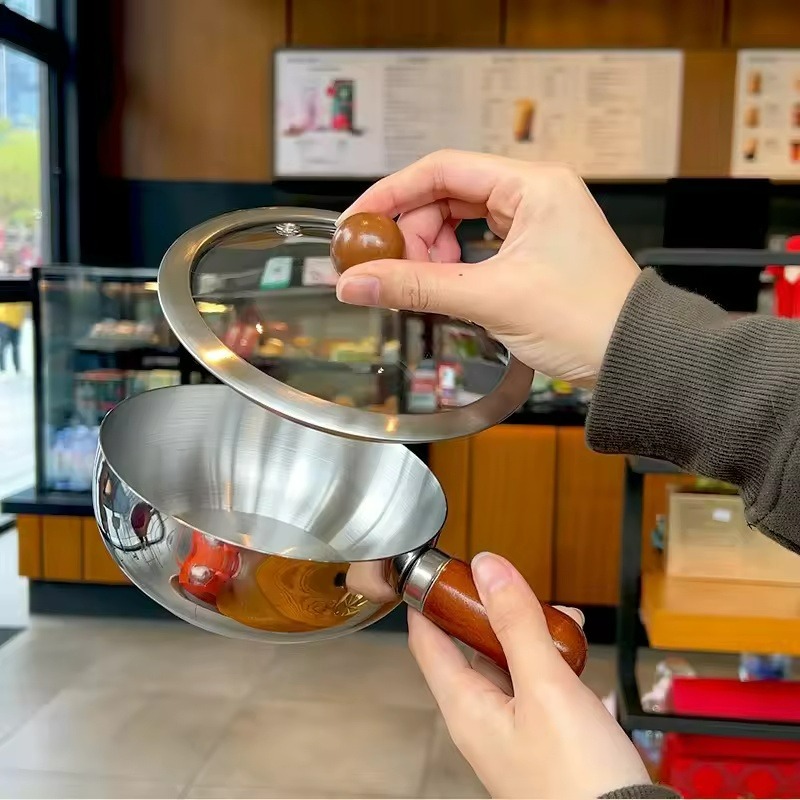 Stainless Steel Saucepan Milk  - Kitchen Electronics Gadgets ulasan dan harga