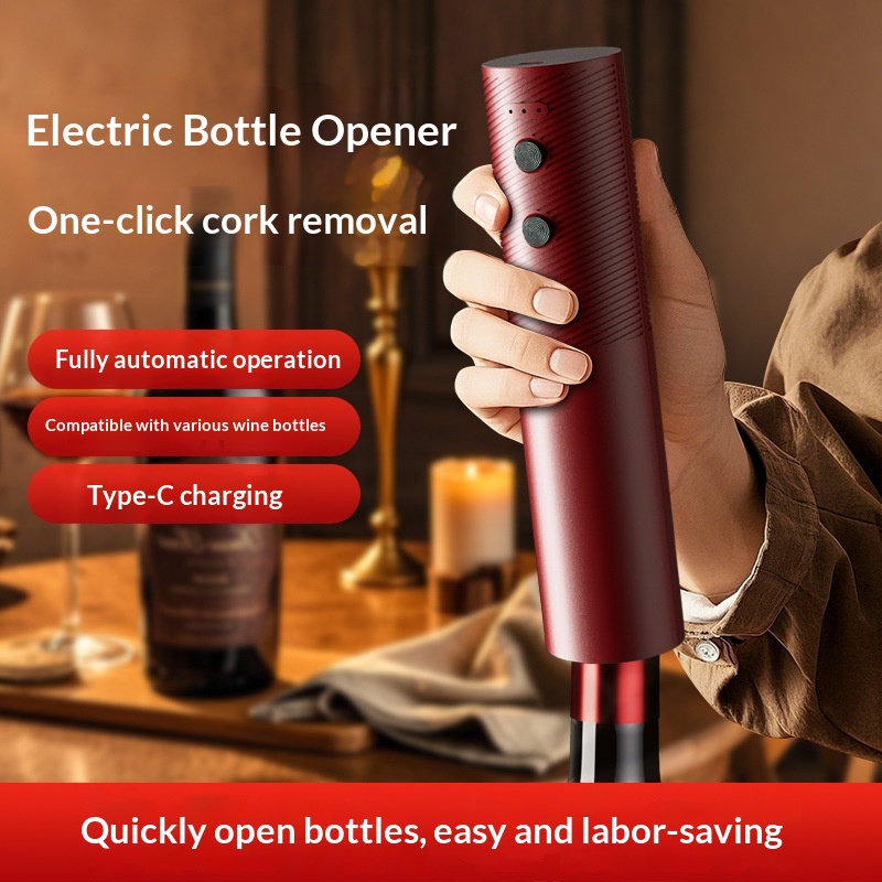 Electric Wine Bottle Opener Re - Kitchen Electronics Gadgets ulasan dan harga