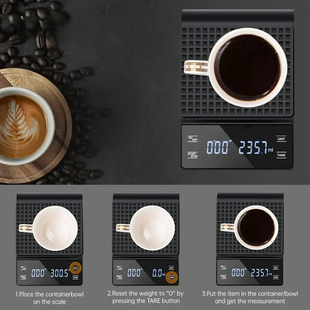 Smart Coffee Electronic Scale  - Kitchen Electronics Gadgets ulasan dan harga