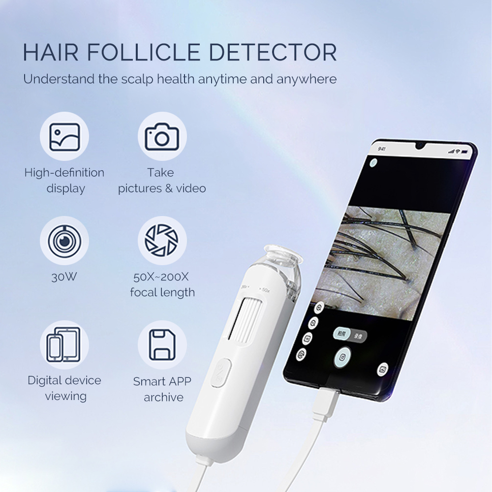 New 50X/200X Hair Follicles Sc - Electronics Quiz ulasan dan harga