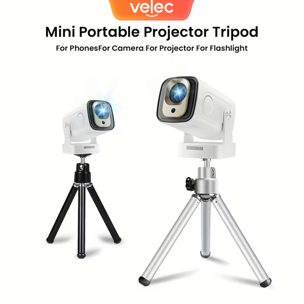 Mini Projector Tripod 360° Rot - Mini Projector Portable ulasan dan harga