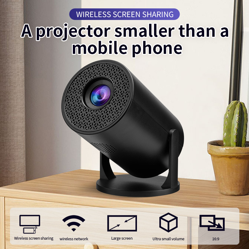 NEW Wifi HY300mini 2026  4K Sm - Mini Projector Portable ulasan dan harga