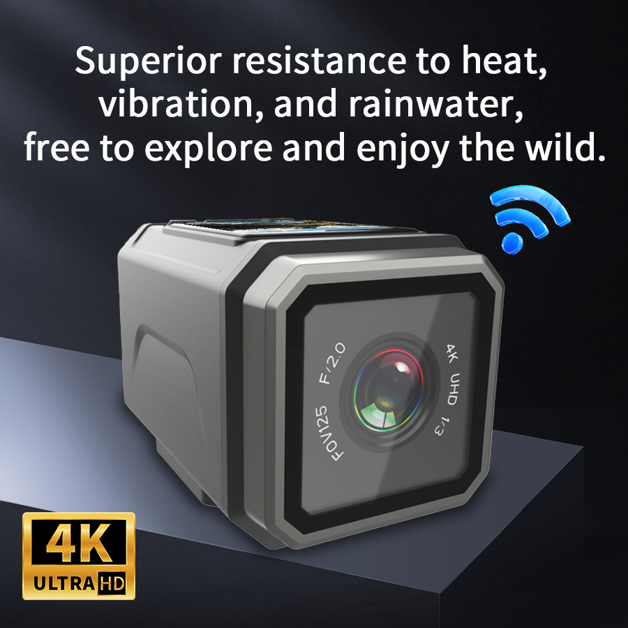 4K EIS Action Camera 125° Wide - Action Camera 4K ulasan dan harga