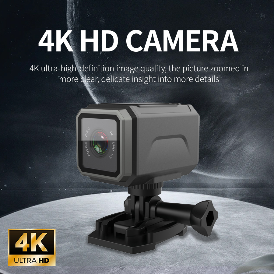 4K EIS Action Camera 125° Wide - Action Camera 4K ulasan dan harga